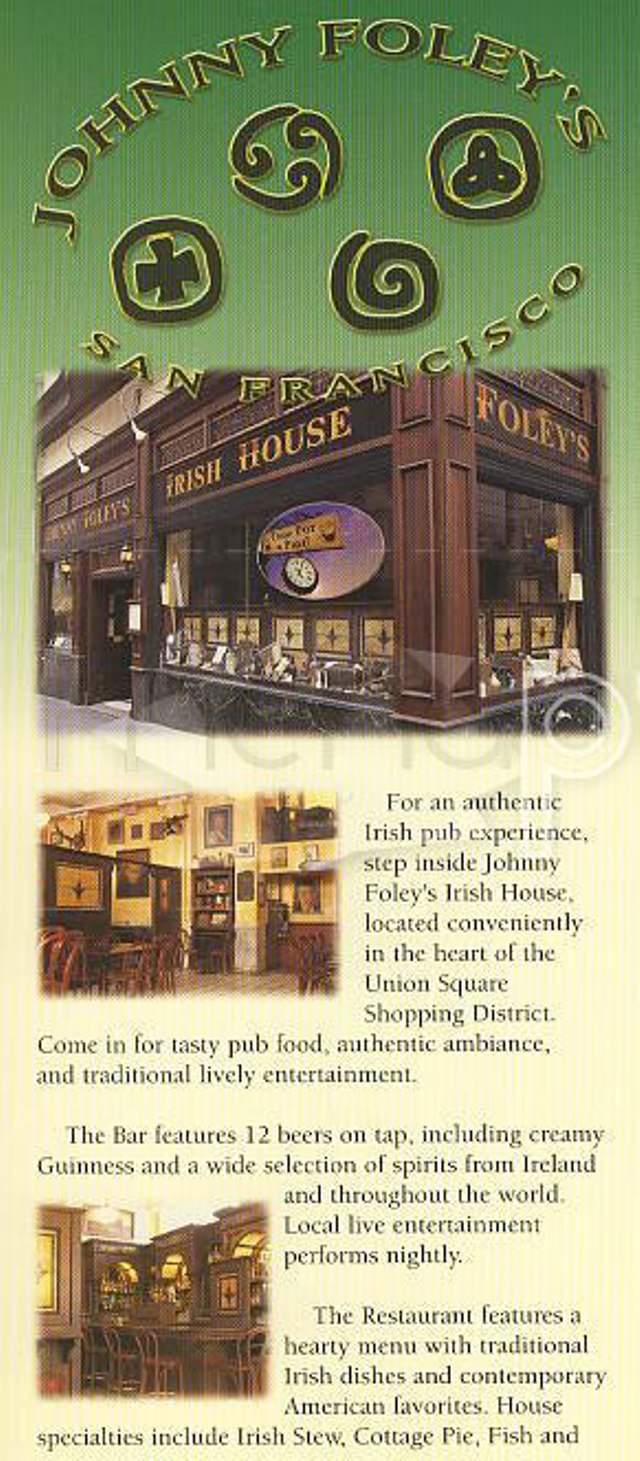 /100526/Johnny-Foleys-Irish-House-San-Francisco-CA - San Francisco, CA