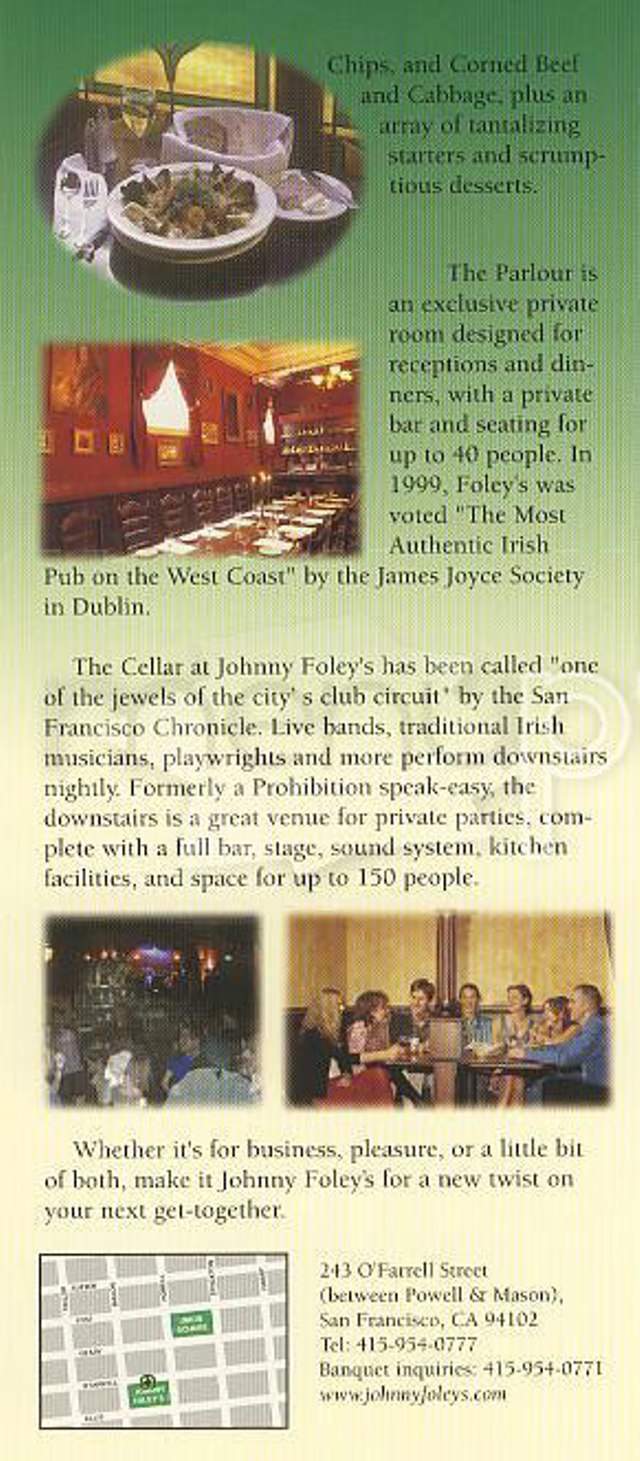 /100526/Johnny-Foleys-Irish-House-San-Francisco-CA - San Francisco, CA